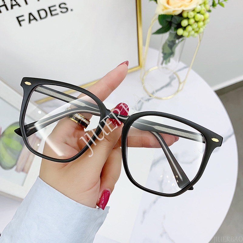 Kính TR90 Gọng Linh Hoạt Chống Tia Bức Xạ Tròng Kính Xanh Thời Trang Mới Cho Nam Nữ