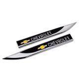 FENDER Set 2 Miếng Dán Trang Trí Hình Logo 3D Bằng Hợp Kim Cho Xe Hơi Chevrolet, Chevy Cho Cruze Malibu Camaro Epica Spark