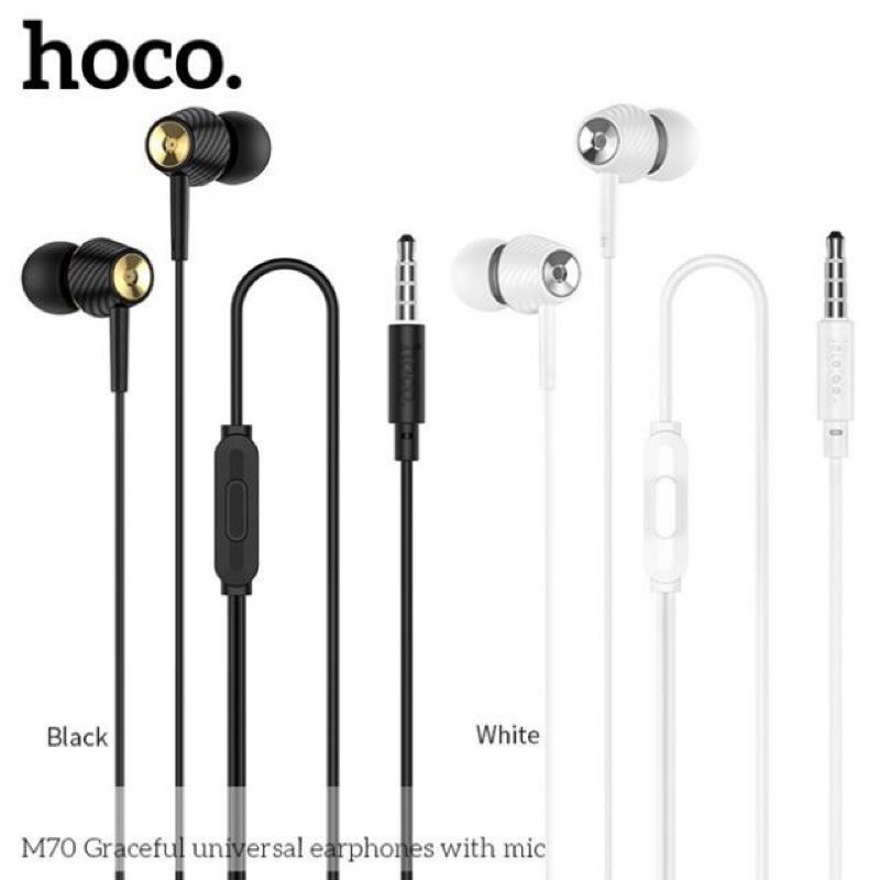 Tai nghe hoco M70 có mic đàm thoại , âm thanh sôi động- Sản phẩm bảo hành 12 tháng đổi mới.