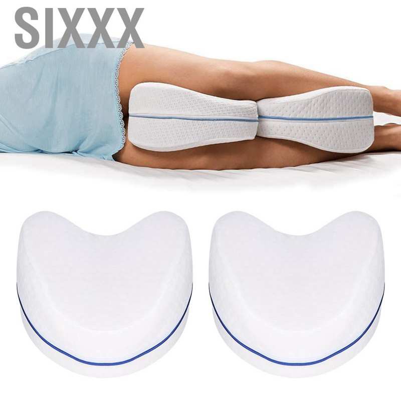 (Hàng Mới Về) Gối Xốp Hình Trái Tim Thoáng Khí Giảm Đau Cho Đầu Gối / Chân