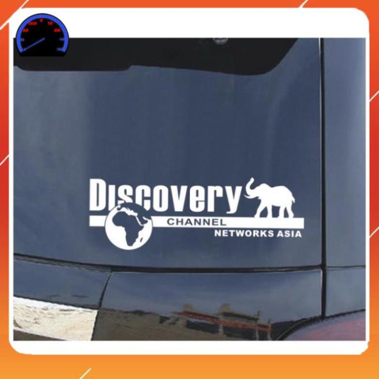 ⚡️FREESHIP TỪ 50K - TOÀN QUỐC⚡️Tem Dán Decal Phản Quang DISCOVERY CHANNEL Phong Cách Kèm Dụng Cụ Dán Tiện Lợi