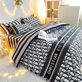 BỘ DRAP & CHĂN PHAO COTTON POLY DIOR
