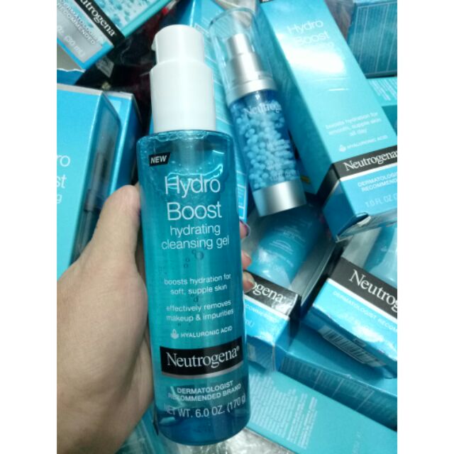 Gel rữa mặt dưỡng ẩm Neutrogena Hydro Boost 170gr