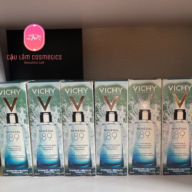 [ Date 2023 - 2024 ] Dưỡng chất cô đặc Vichy Mineral 89 Skin Fortifying Daily Booster 75ml | BigBuy360 - bigbuy360.vn