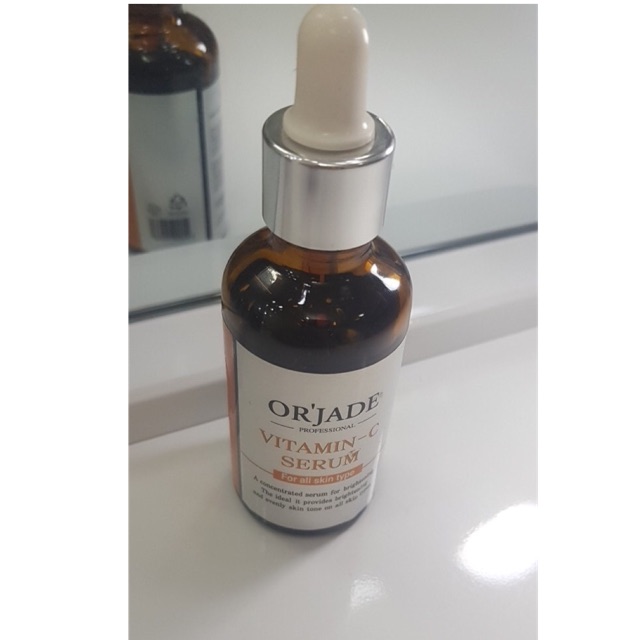 Serum orjade pha nền