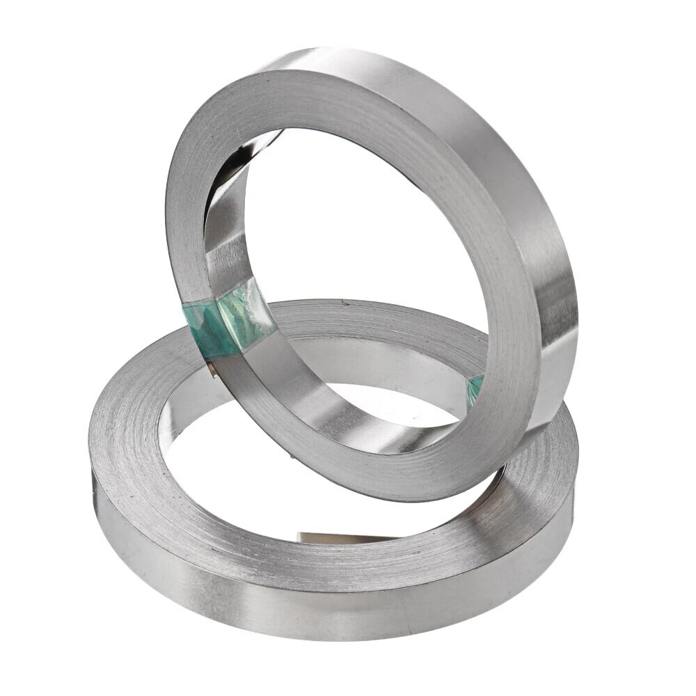 Đai thép mạ nickel 10m 0.1mm ghép nối nguồn pin lithium 18650