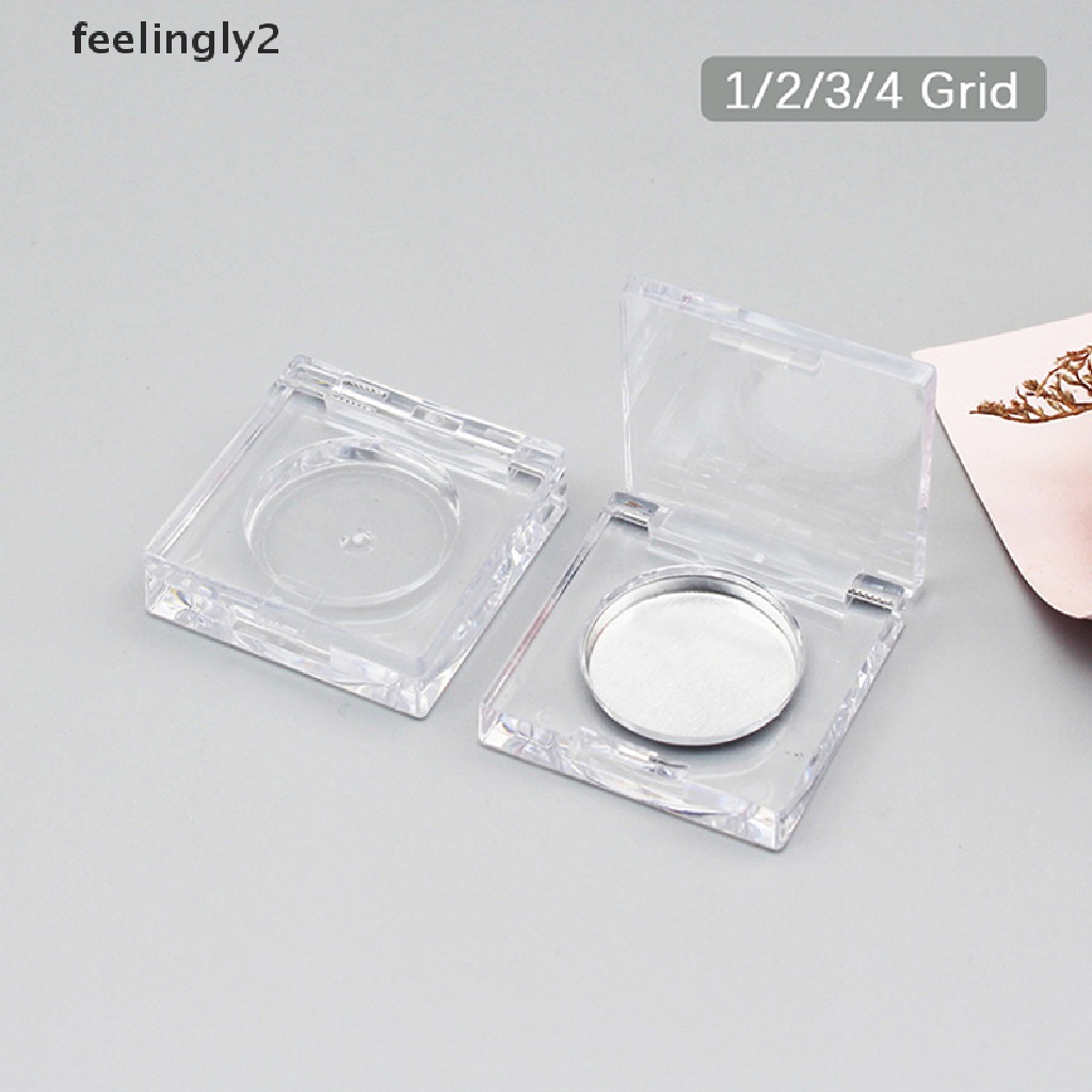 Bảng Rỗng Hình Vuông Bằng Nhựa Trong Suốt Dùng Đựng Phấn Mắt