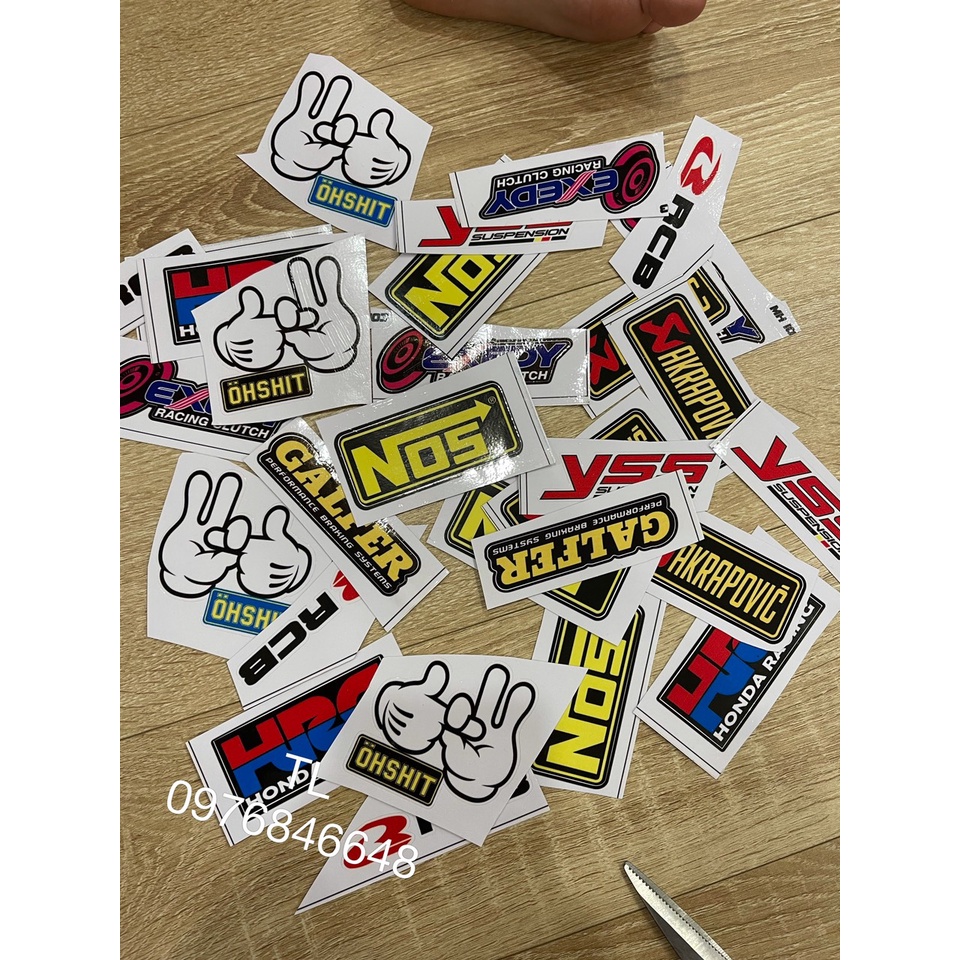 Mua Tem Logo, tem sticker, tem dán trang trí các loại xe máy các mẫu ...
