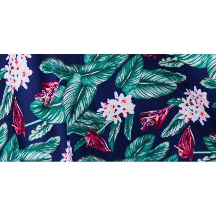 CÓ SẴN bộ đồ bơi nữ liền mảnh hoa xanh chất đẹp | BigBuy360 - bigbuy360.vn