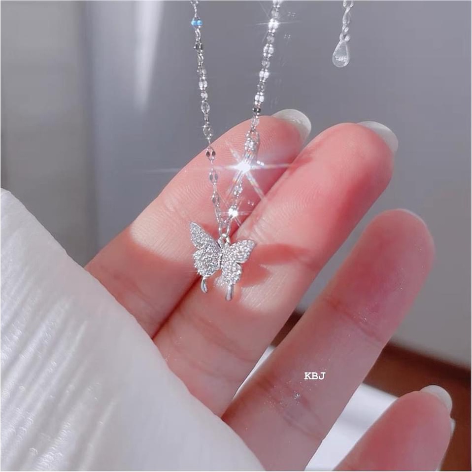 Dây chuyền nữ bạc thật mẫu mới siêu xinh