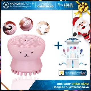 Cọ rửa mặt masage - máy rửa mặt bạch tuộc - siêu cute -a79