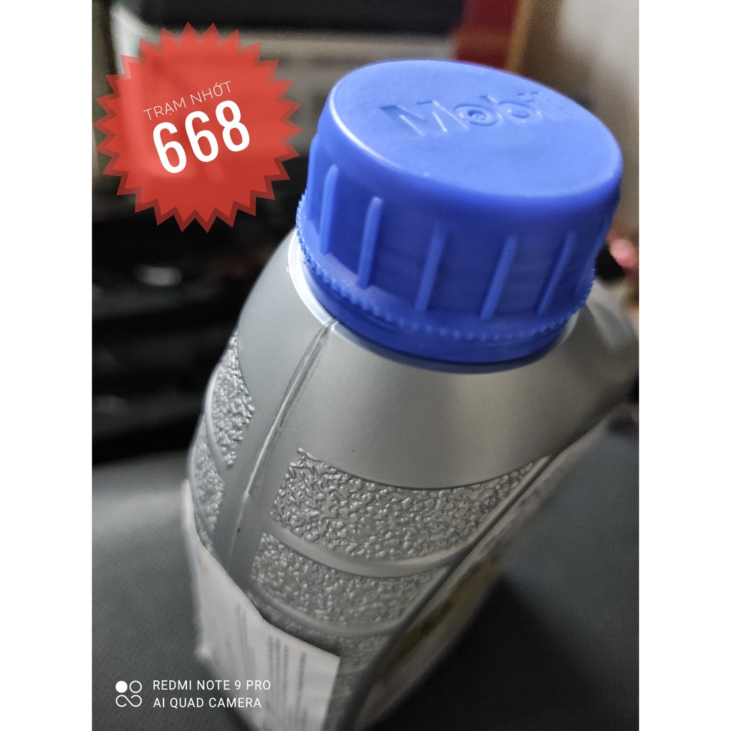 Nhớt Xe Số Mobil Super Moto 10w40 800ml- Dầu nhớt Mobil Singapore