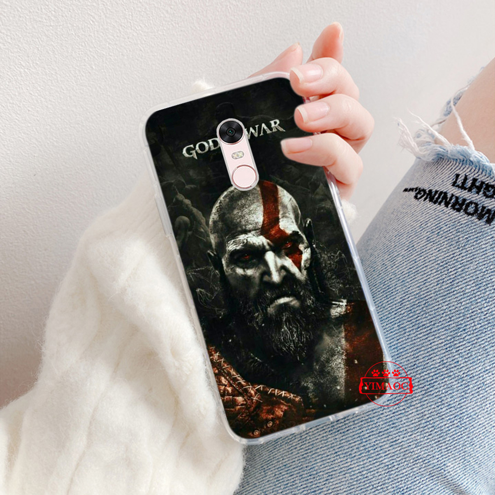 Ốp lưng họa tiết Kratos God Of War 4 cho Huawei Nova 2i 3i 5t Y6 2018 Y6P Y7 2019 Y7A Y9 Prime