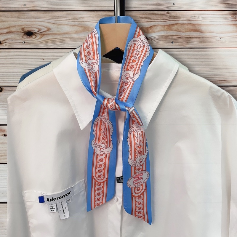 Khăn dài quấn túi xách in hoa văn đẹp cao cấp - Maben