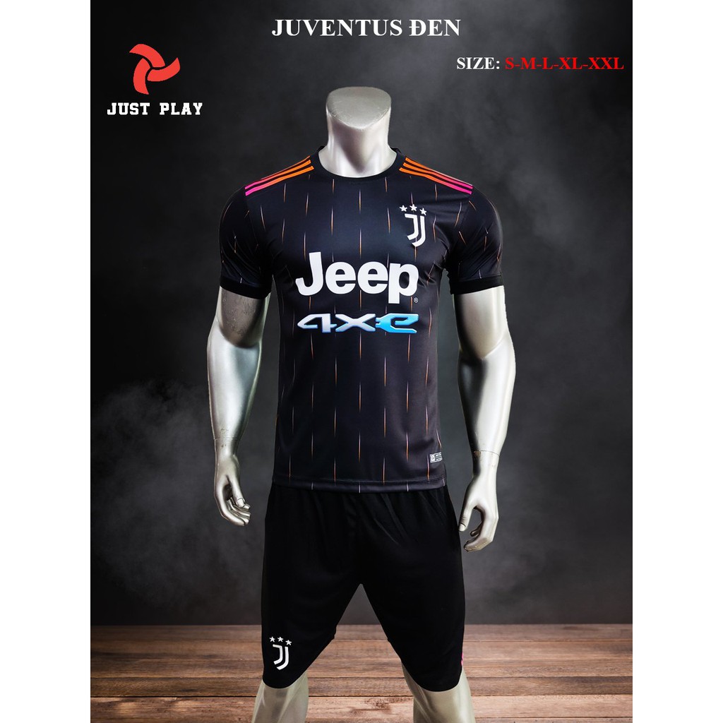 ÁO ĐẤU JUVENTUS ĐEN NĂM 2021-2022