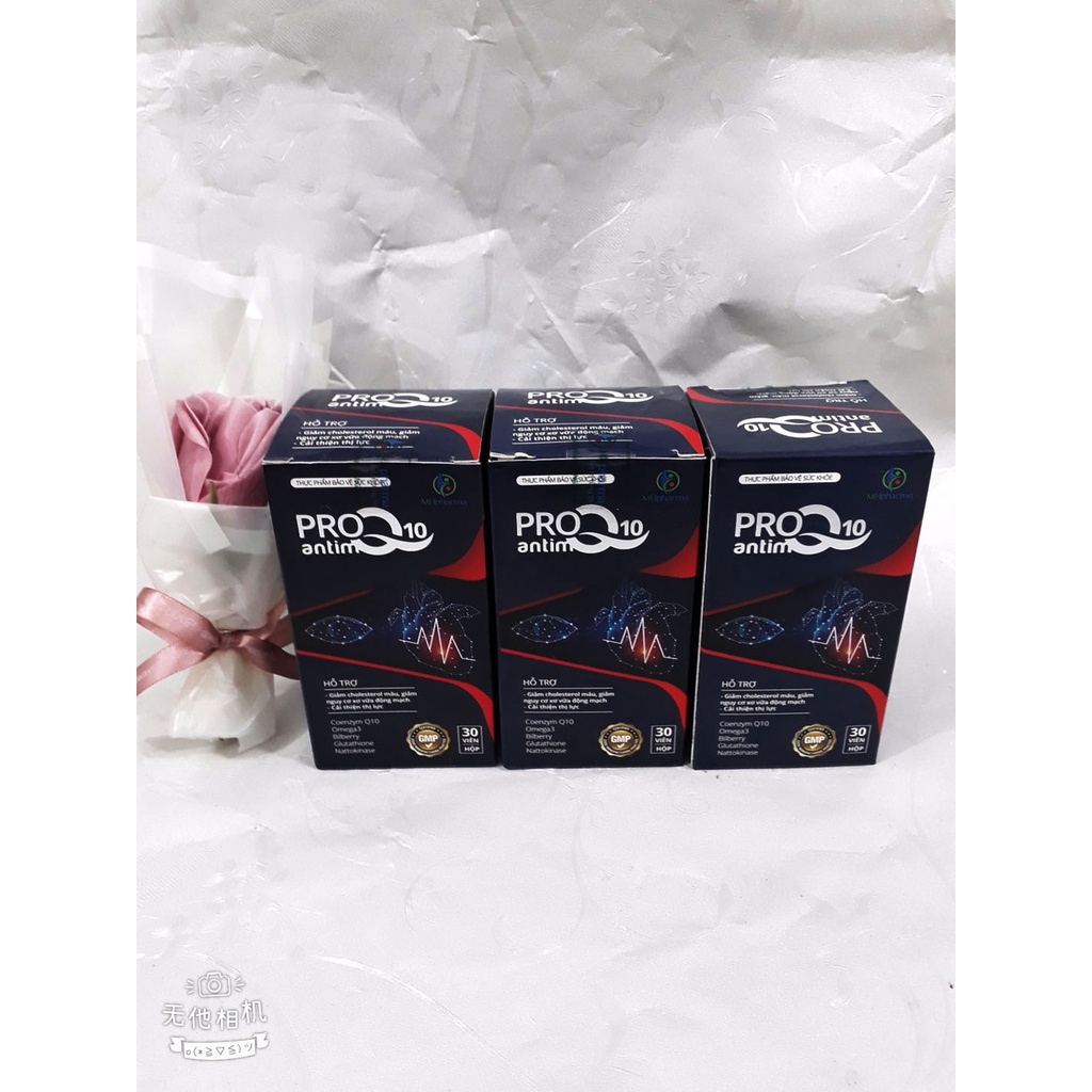 Viên uống bổ tim ProQ10 an tim, giúp tim khỏe mạnh, giảm mỡ máu, giảm nguy cơ xơ vữa động mạch và cải thiện thị lực