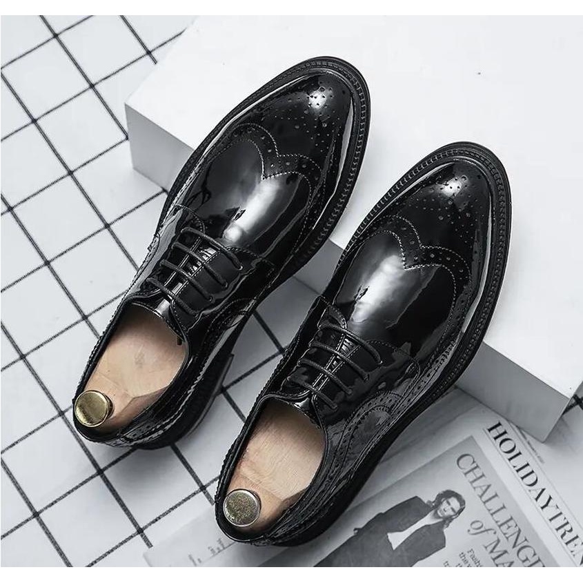 Giày Da Nam Đế Mềm Thời Trang Công Sở