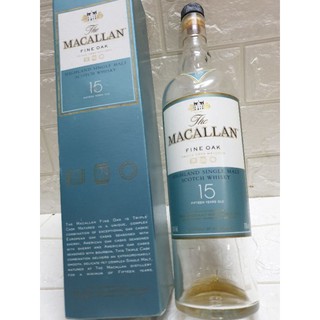 Vỏ chai Macalan 15