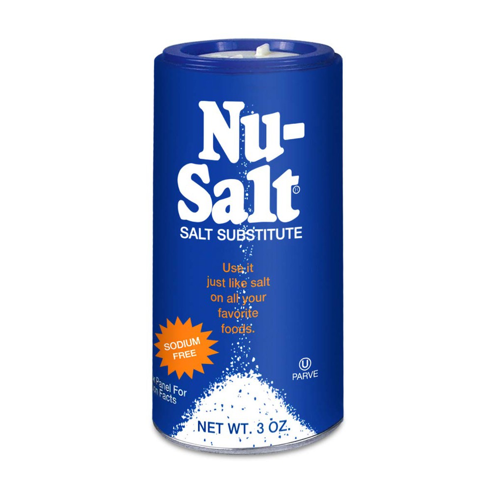 GIA VỊ THAY THẾ MUỐI Nu-Salt SALT SUBSTITUTE Sodium Free 85g