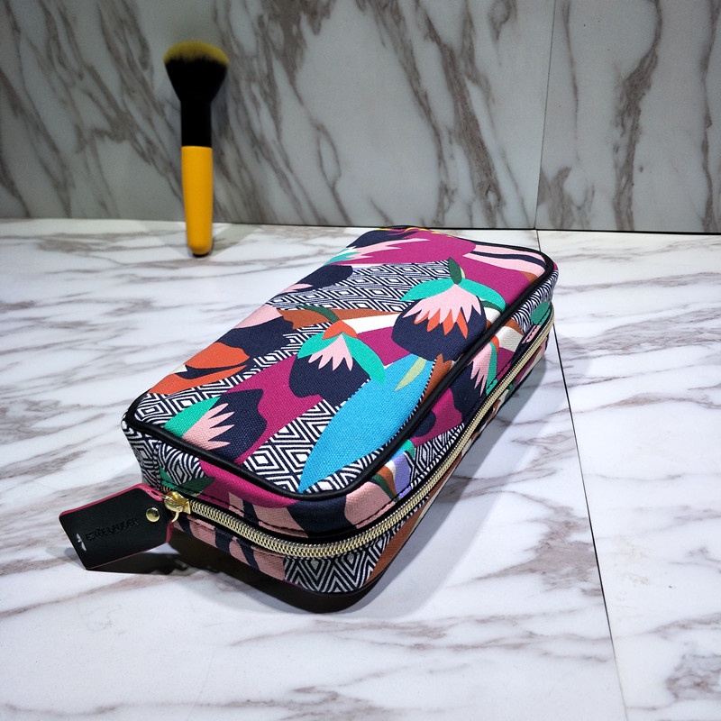 Estee Lau * er Bali Túi Đựng Mỹ Phẩm Cầm Tay Sức Chứa Lớn Hình Chữ Nhật