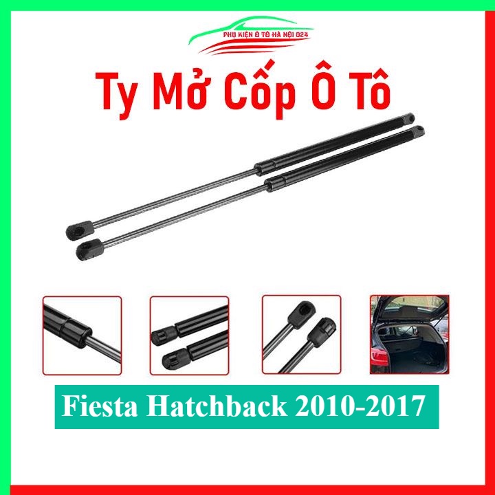 Bộ ty thủy lực ben hơi chống cốp sau Ford Fiesta Hatchback 2010-2017 kèm phụ kiện lắp