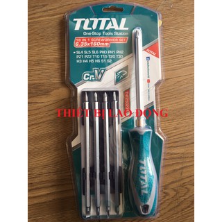 Bộ tua vít đa năng 18 trong 1 TOTAL THT250236