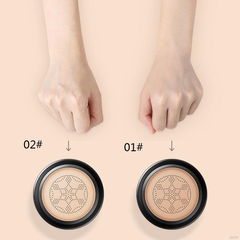 [Hàng mới về] Phấn nước BB che khuyết điểm và nâng tông da kèm mút tán hình nấm tiện dụng | BigBuy360 - bigbuy360.vn