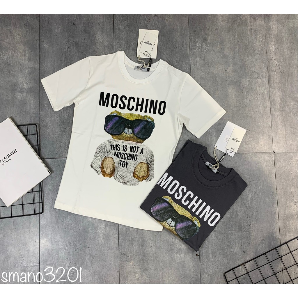 Áo phông nam mặt gấu trước kèm chữ,áo form chuẩn có đủ sz(40-72kg) | BigBuy360 - bigbuy360.vn