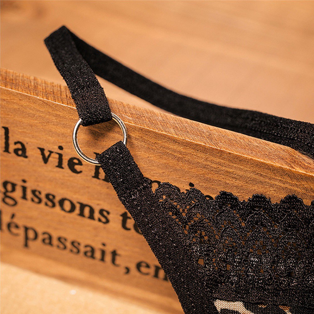 Quần Lót Lọt Khe Họa Tiết Da Báo Phối Ren Quyến Rũ Cho Nữ | BigBuy360 - bigbuy360.vn