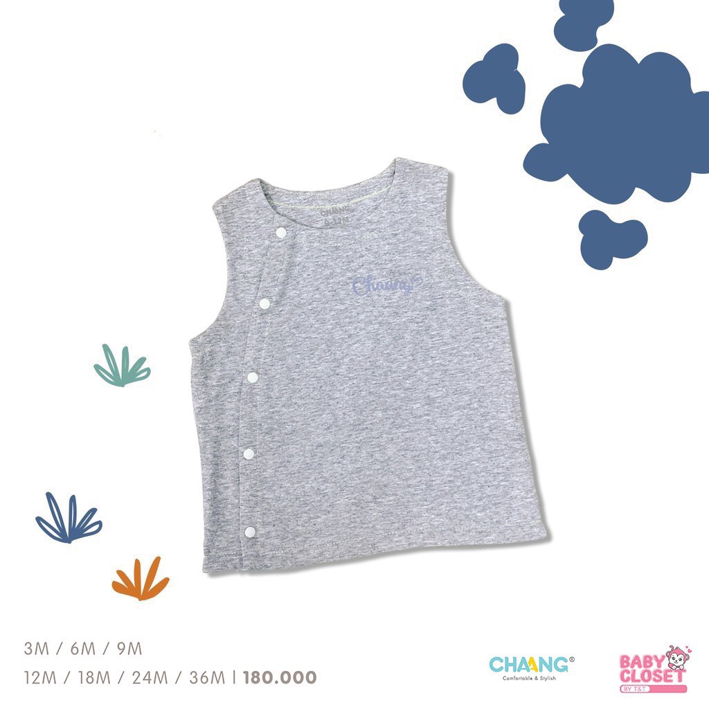 CHAANG Áo gile trần bông trẻ em [rẻ cực sock]