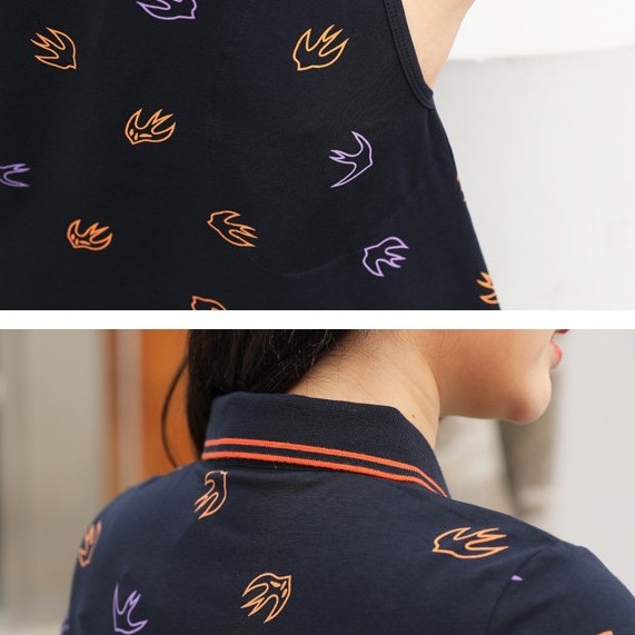 Đầm thun suông dáng dài chim én | BigBuy360 - bigbuy360.vn