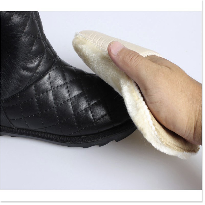 Khăn lau giày dép da 𝑭𝑹𝑬𝑬𝑺𝑯𝑰𝑷 Găng tay lau giày tiện dụng  Giẻ đánh bóng dép dày 9629
