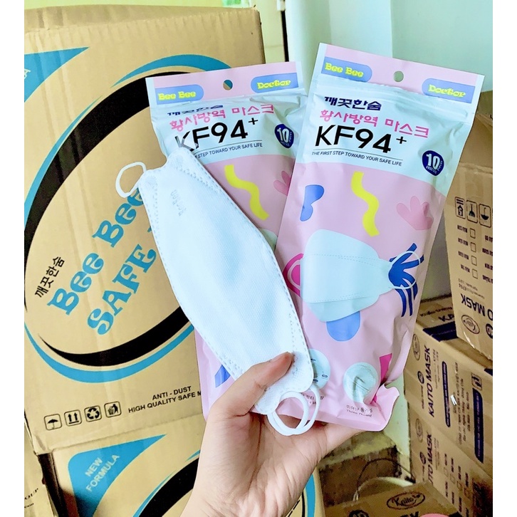 Khẩu trang 4 lớp 4D Bee bee Mask KF94 Hàn Quốc