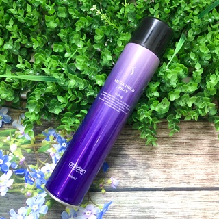 Gôm xịt tóc Obsidian Mega Hold Spray Tím 300ml (KOREA)