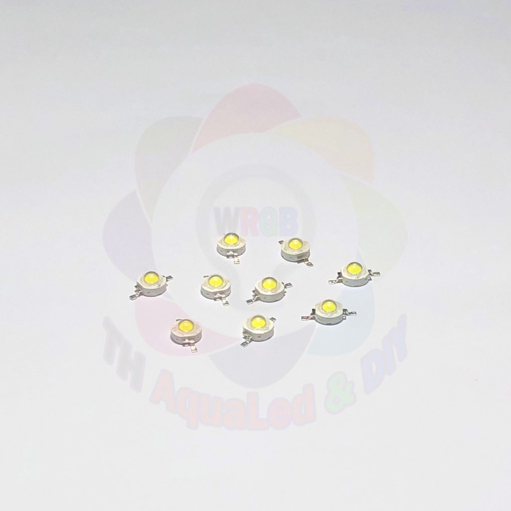 Nhân LED Luxeon 3w Epistar, Chip đèn LED kết xuất màu cao. Combo 2-5 chip