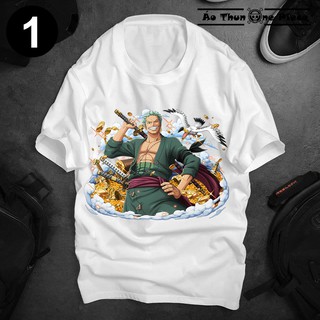 ⚡️FREESHIP⚡️Áo Thun In Hình Roronoa Zoro One Piece Cực Đẹp, Giá Cực Rẻ ( Nhiều Mẫu)