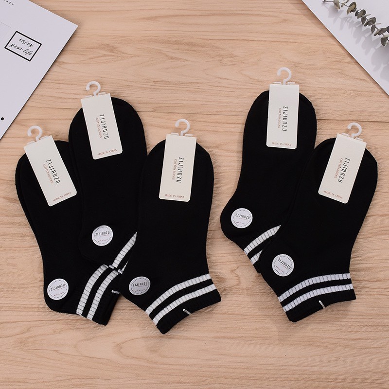 Set 10 Đôi Tất Kẻ Hàn Quốc ( Ảnh thật, được chọn màu )