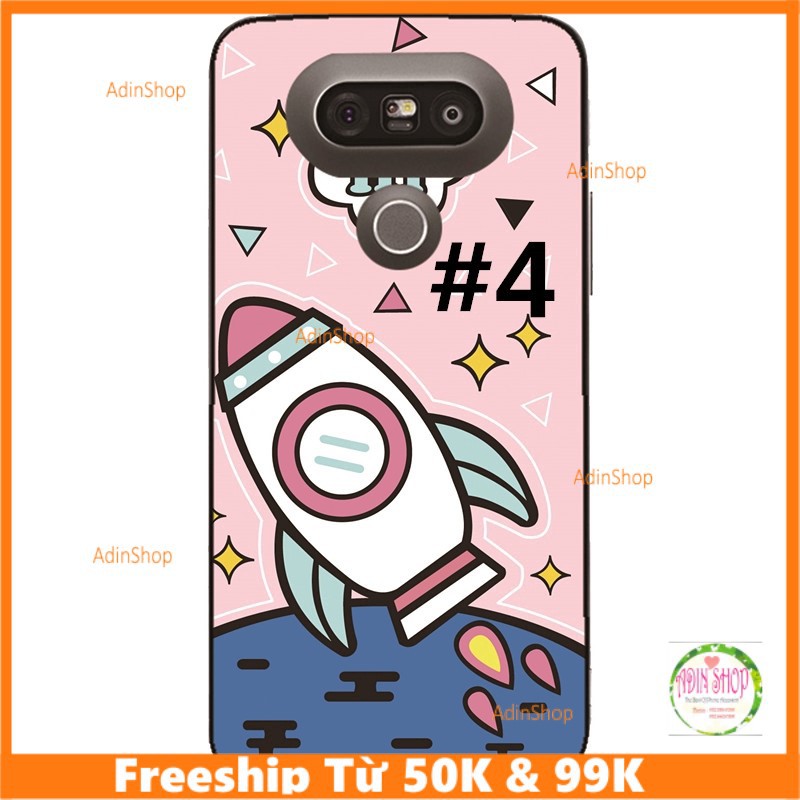 Case ốp lưng dẻo hình Cartoon Shark Back Cover LG G7 G6 G5 G4 G3 G2