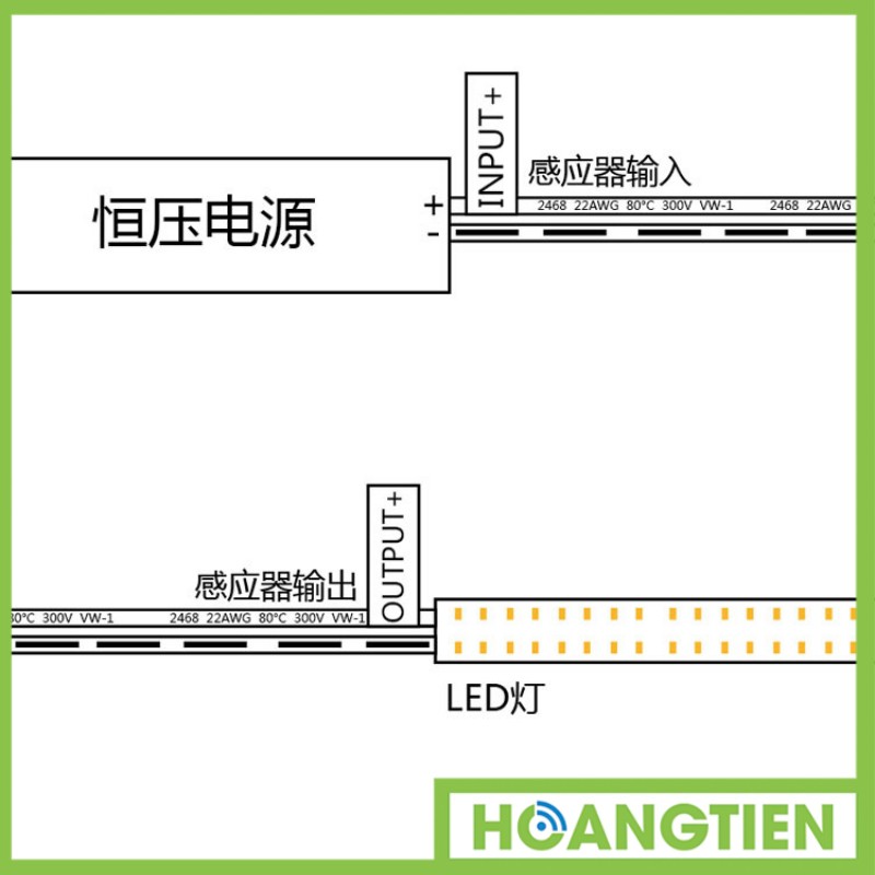 Công tắc cảm biến tủ quần áo LP-9019M