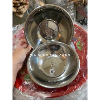 Freeship thau inox chẹt kim mã size 16,18,20,22,24,26,28,30