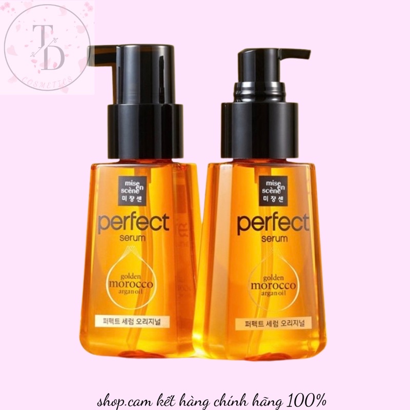 Serum Dưỡng Tóc Mise En Scene Perfect Golden Morocco Argan Oil 80ml