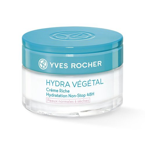 Kem dưỡng ẩm 48H NON-STOP cho da thường, hỗn hợp – Yves Rocher Hydra Vegetal 50ML