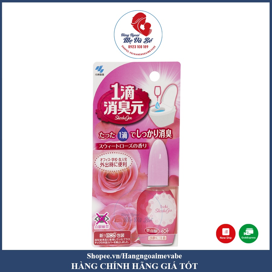Nhỏ thơm bồn cầu Nhật Bản 20ml