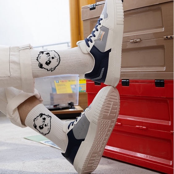 Giày thể thao XTEP thoáng khí phong cách retro trẻ trung thời trang dành cho nam