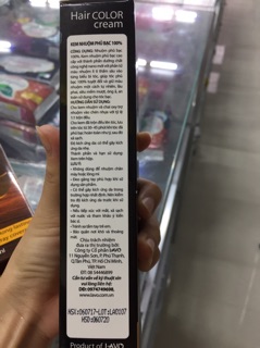 KEM NHUỘM PHỦ BẠC LAVOX A1, A2, A3