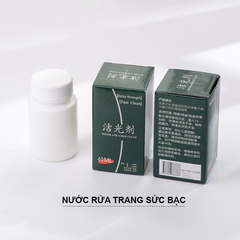 Nước Rửa Trang Sức Bạc