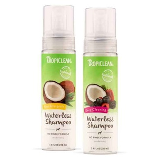 Dung dịch tắm khô Tropiclean waterless shampoo