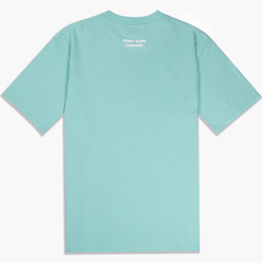 Áo thun Embossed Basic - Xanh Mint - Street Gang