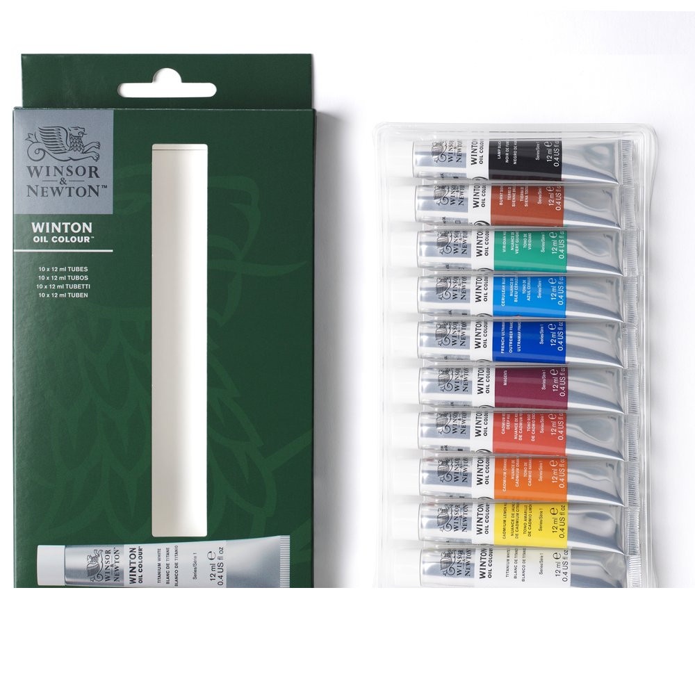 Set màu sơn dầu Winsor & Newton Winton Oil Colour - 10/20 12ml