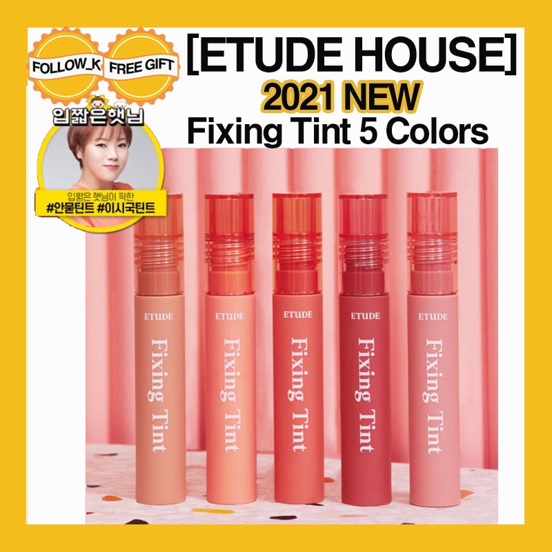 [ETUDE]🇰🇷(Hàng Mới Về) Son Tint Etude 4g 5 Màu Tùy Chọn etude fixing tint